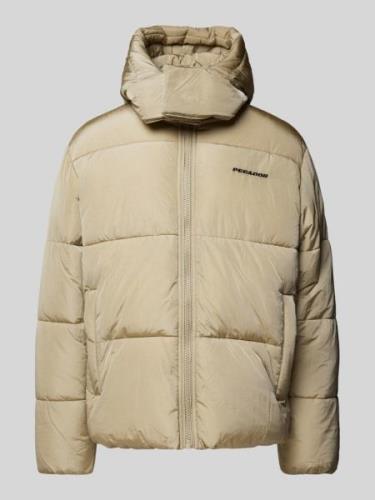 Pegador Steppjacke mit Stehkragen Modell 'MARTEN' in Beige, Größe XL