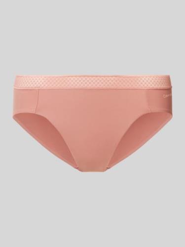 Calvin Klein Underwear Slip mit elastischem Bund in Mauve, Größe XS