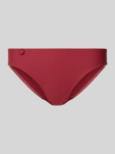 Marie Jo Slip mit Label-Detail in Bordeaux, Größe 42