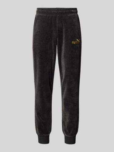 PUMA PERFORMANCE Relaxed Fit Sweatpants mit Label-Stitching Modell 'Ve...