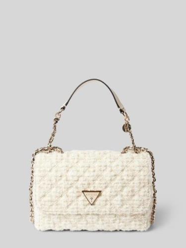 Guess Handtasche mit Label-Applikation Modell 'GIULLY 2' in Offwhite, ...