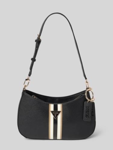 Guess Handtasche mit Label-Applikationen Modell 'NOELLE' in Black, Grö...