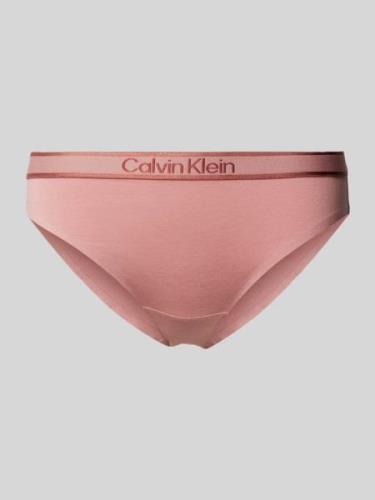 Calvin Klein Underwear Slip mit Label-Bund in Mauve, Größe XL