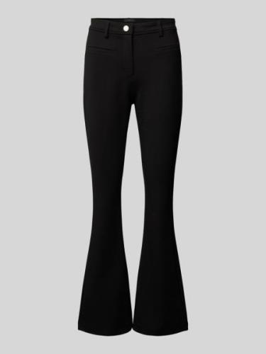 Guess Flared Stoffhose mit Leistentaschen Modell 'LENA SEXY' in Black,...