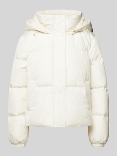 OPUS Steppjacke mit Kapuze Modell 'Haide' in Offwhite, Größe 40