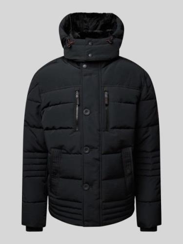 MCNEAL Steppjacke mit Kapuze in Black, Größe M