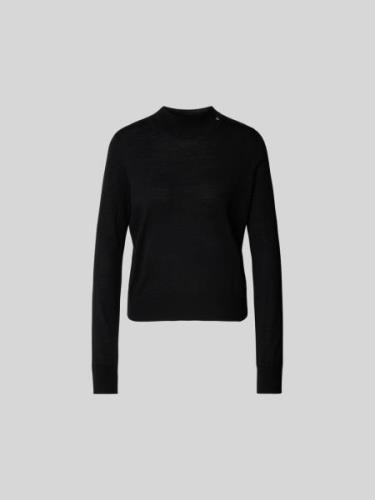 Anine Bing Sweatshirt mit Label-Detail in Black, Größe M