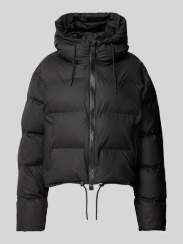 RAINS Steppjacke mit Zweiwege-Reißverschluss Modell 'Alta' in Black, G...