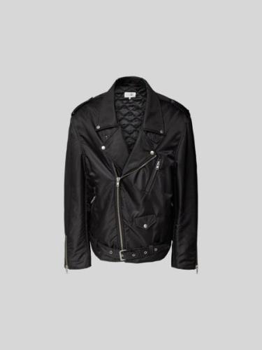 MM6 Maison Margiela Jacke mit Reverskragen in Black, Größe 52