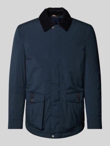 Christian Berg Men Jacke mit Pattentaschen in Marine, Größe S