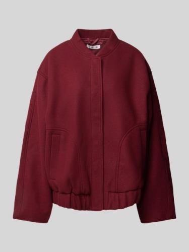 EDITED Wolljacke mit Kimonoärmeln Modell 'Geena' in Bordeaux, Größe 38