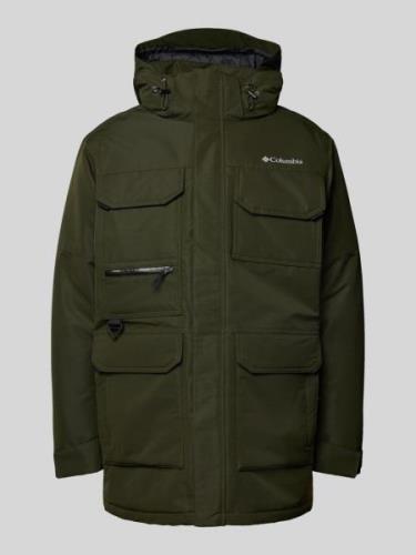 COLUMBIA Parka mit Label-Print Modell 'LANDROAMER' in Oliv, Größe S