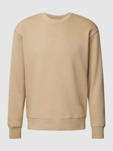 Jack & Jones Sweatshirt mit Rundhalsausschnitt Modell 'ESTAR' in Beige...