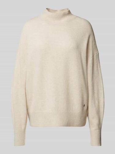 s.Oliver RED LABEL Relaxed Fit Strickpullover aus Baumwoll-Woll-Mix mi...