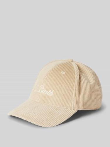 MC2 Saint Barth Basecap mit Label-Detail Modell 'CORDUROY' in Offwhite...