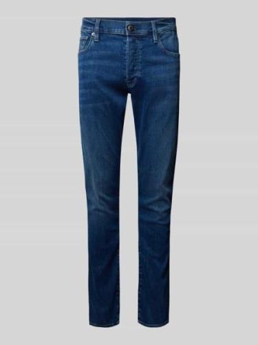 G-Star Raw Slim Fit Jeans im 5-Pocket-Design in Blau, Größe 36/32