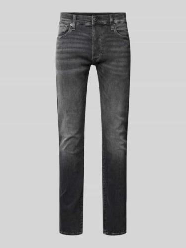 G-Star Raw Slim Fit Jeans mit 5-Pocket-Design in Black, Größe 36/32