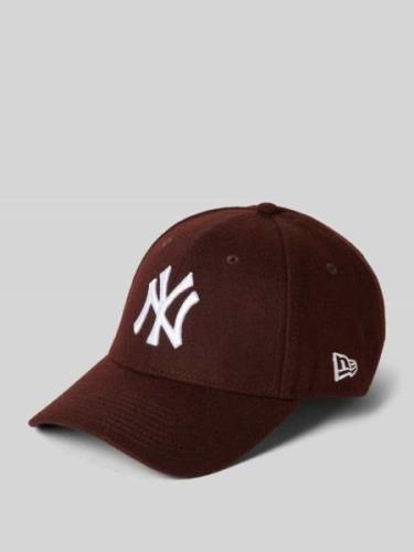 New Era Basecap aus Woll-Mix mit Logo-Stitching Modell 'MELTON' in Dun...