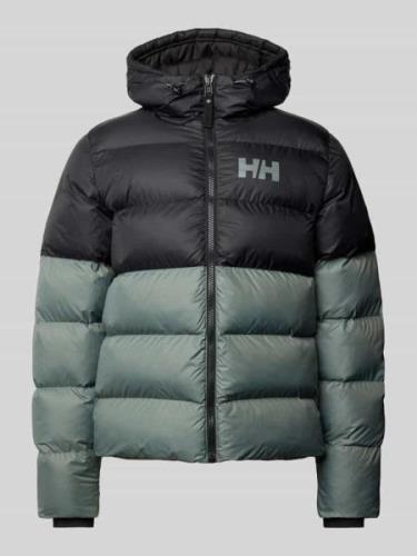 Helly Hansen Steppjacke mit Label-Detail in Graphit, Größe S