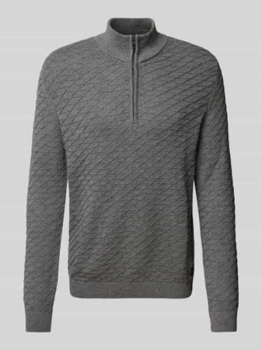 s.Oliver RED LABEL Regular Fit Pullover aus reiner Baumwolle mit Struk...