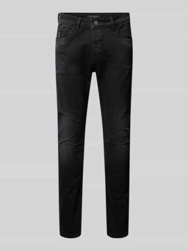 ELIAS RUMELIS Tapered Fit Mid Rise Jeans im 5-Pocket-Design Modell 'No...