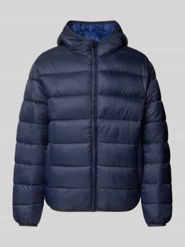 CHAMPION Steppjacke mit Label-Print in Marine, Größe M