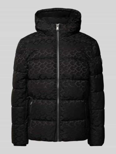 Guess Steppjacke mit Reißverschlusstaschen in Black, Größe XS