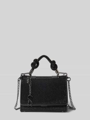 Steve Madden Crossbody Bag mit Allover-Strasssteinbesatz in Black, Grö...