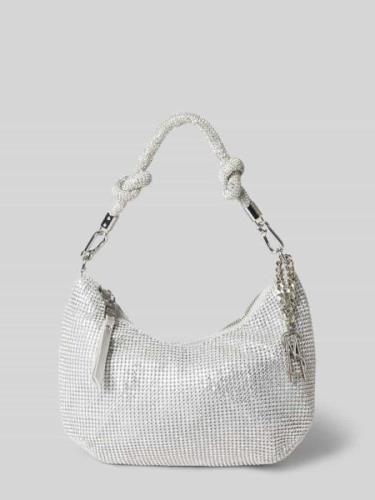 Steve Madden Hobo Bag mit Allover-Strasssteinbesatz Modell 'KAYA' in S...