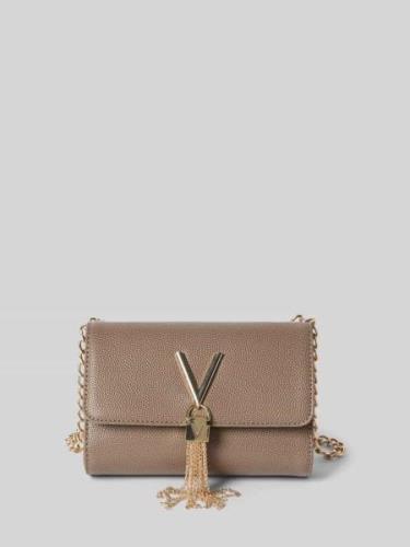 VALENTINO BAGS Handtasche mit Label-Applikation Modell 'DIVINA' in Tau...