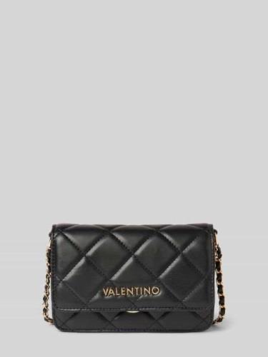 VALENTINO BAGS Umhängetasche mit Steppnähten Modell 'OCARINA' in Black...