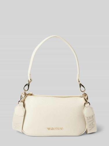 VALENTINO BAGS Handtasche mit Label-Detail Modell 'NEVER' in Ecru, Grö...