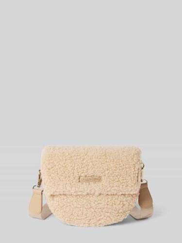 VALENTINO BAGS Handtasche mit Teddyfell und Label-Applikation Modell '...