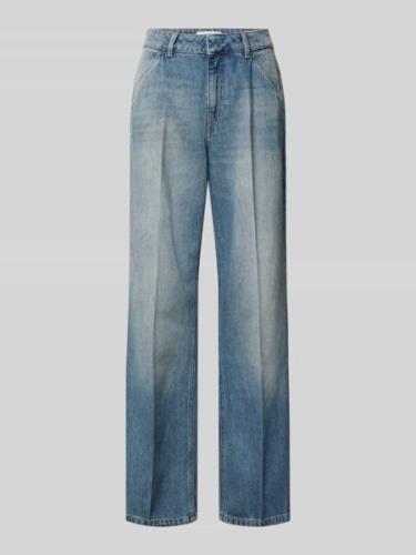 Bash Wide Leg Jeans mit Bundfalten Modell 'VECCHI' in Hellblau, Größe ...