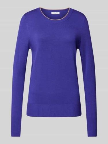 Christian Berg Woman Strickpullover mit Rundhalsausschnitt in Violett,...