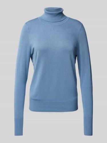 Christian Berg Woman Regular Fit Rollkragenpullover mit Viskose in Rau...