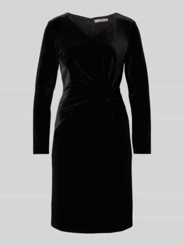 Christian Berg Woman Selection Knielanges Kleid mit Knoten-Detail in B...