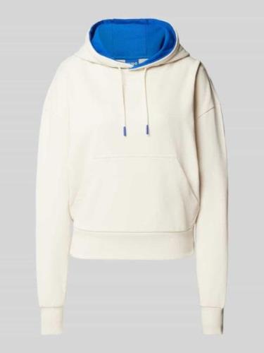 Hugo Blue Hoodie mit Kapuze in Beige, Größe L