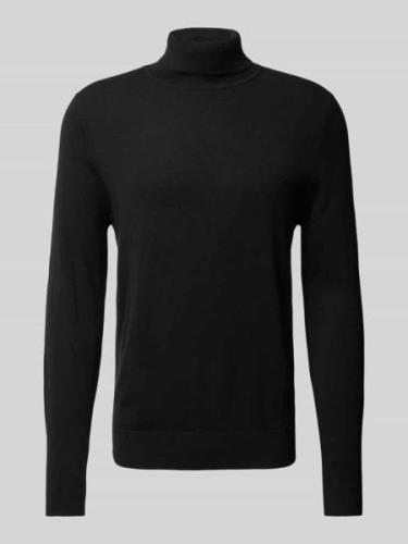 Christian Berg Men Wollpullover mit Rollkragen und Kaschmir-Anteil in ...