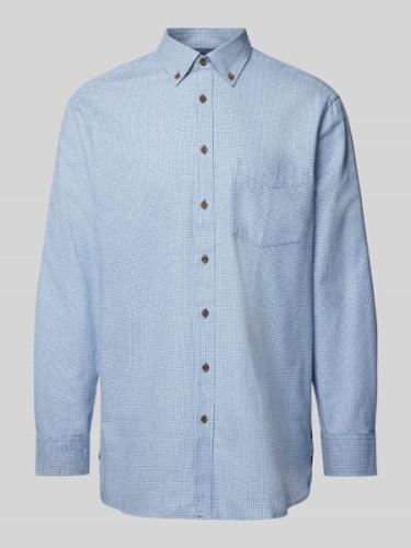 Christian Berg Men Regular Fit Freizeithemd mit Button-Down-Kragen in ...