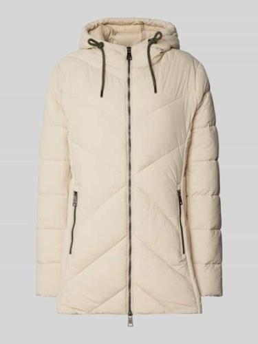 Fuchs Schmitt Steppjacke mit Reißverschlusstaschen in Offwhite, Größe ...