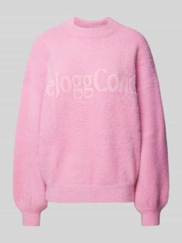 TheJoggConcept Strickpullover mit Label-Schriftzug Modell 'OFELIA' in ...