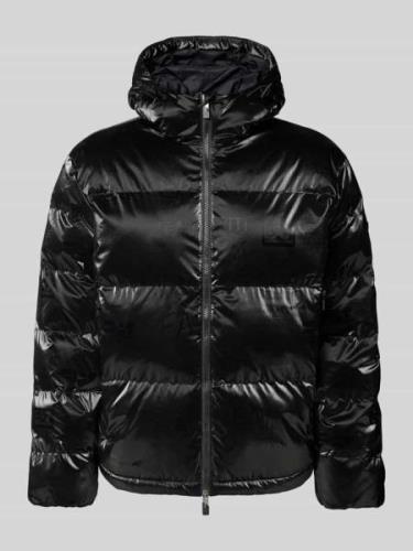 EA7 Emporio Armani Steppjacke mit Zweiwege-Reißverschluss in Black, Gr...