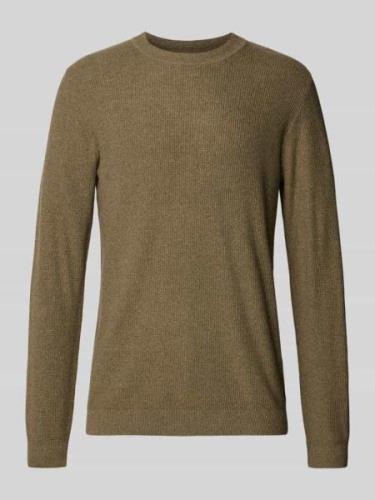 Jack & Jones Premium Strickpullover mit gerippten Abschlüssen Modell '...