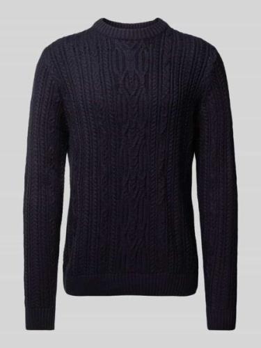 Jack & Jones Premium Strickpullover mit gerippten Abschlüssen Modell '...