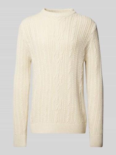 Jack & Jones Premium Strickpullover mit gerippten Abschlüssen Modell '...