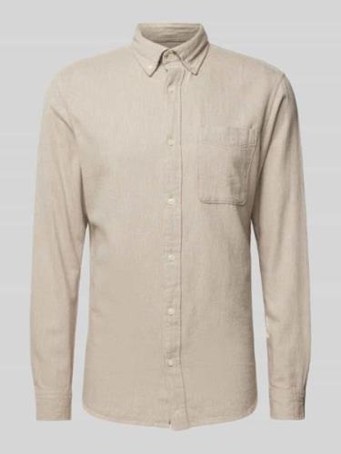 Jack & Jones Premium Freizeithemd mit Button-Down-Kragen Modell 'BROOK...