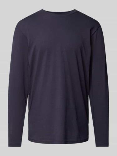 RAGMAN Longsleeve mit Rundhalsausschnitt in Marine, Größe L