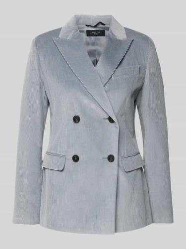 Weekend Max Mara Blazer mit Reverskragen Modell 'KATANGA' in Hellblau,...