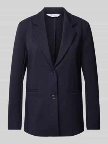 MaxMara Leisure Blazer mit Reverskragen Modell 'JOICE' in Marine, Größ...